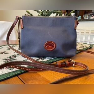Dooney & Bourke Navy canvas crossbody